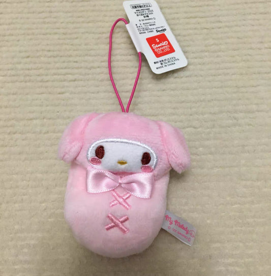 My Melody Sleeping Bag Plush Charm