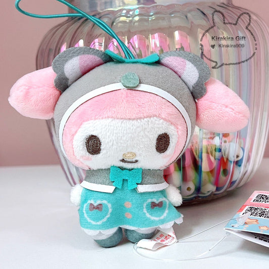My Melody Zoo Green plush charm