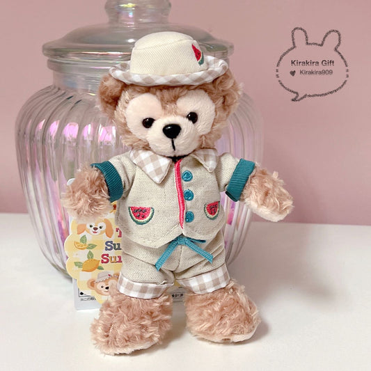 Tokyo Disney Summer Duffy Standing Plush Charm