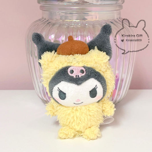Kuromi Pompompurin Hood plush charm