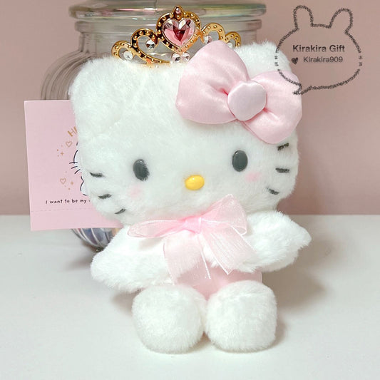 Hello Kitty Crown Cape plush charm