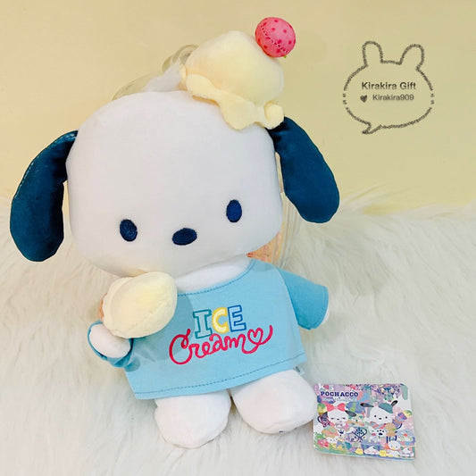 Pochacco Eating Ice Cream plush doll