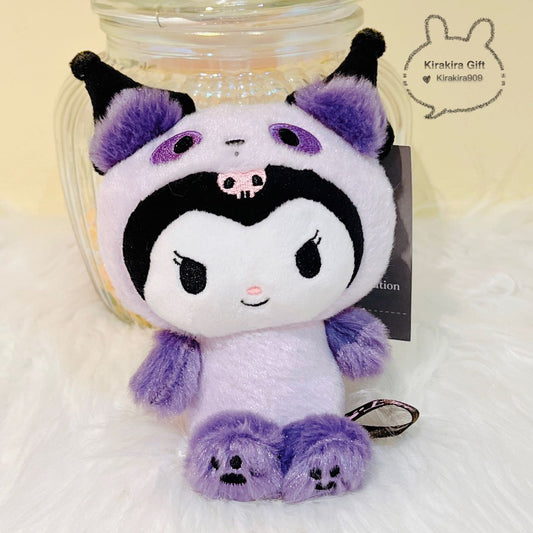 Kuromi Ueno Panda plush charm