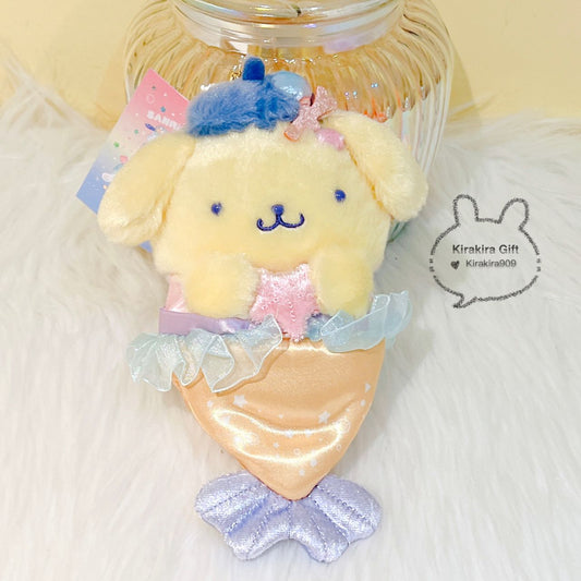 Pompompurin Mermaid plush charm