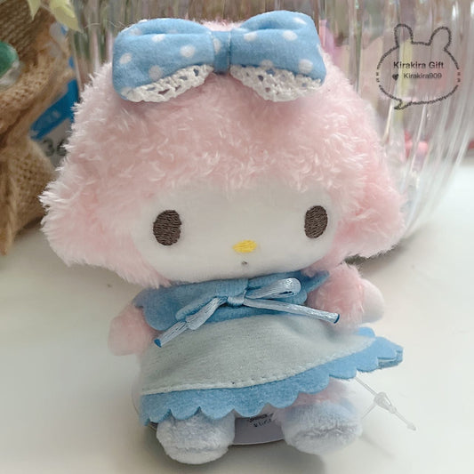 My Piano Blue Dress Plush Charm