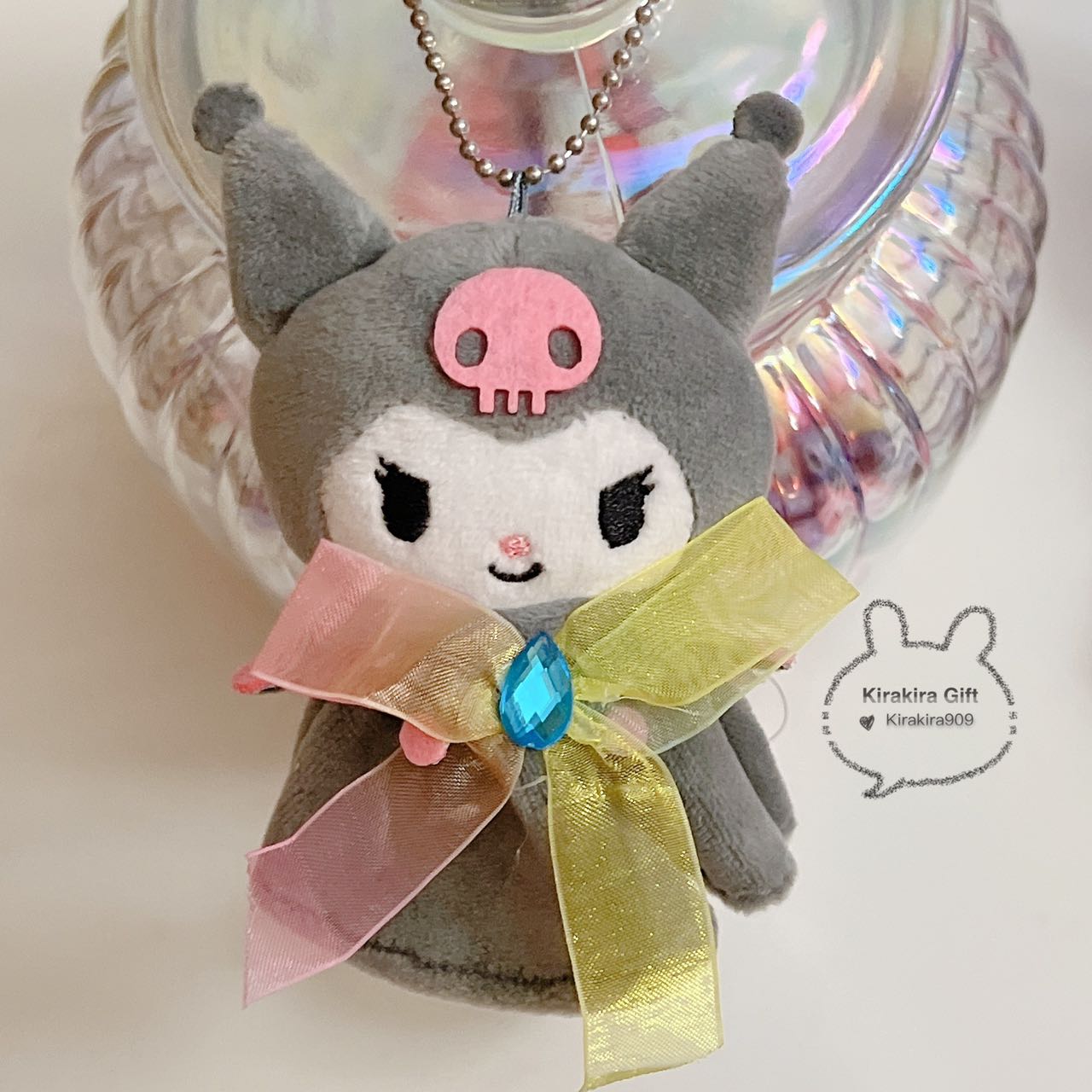Kuromi Sunny Doll plush charm