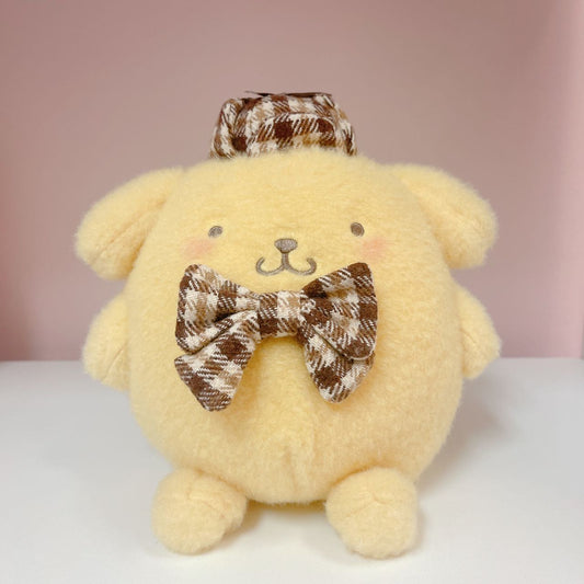 Pompompurin Winter Checkered plush doll
