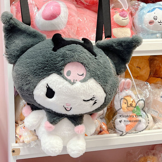 Kuromi Backpack Plush Doll