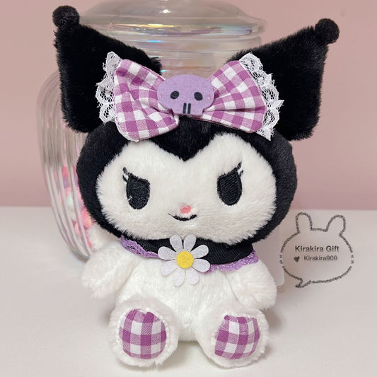 Kuromi Spring Flowers plush charm